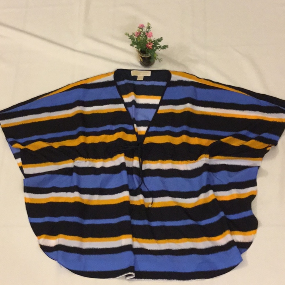 Michael Kors Kimono striped top size M